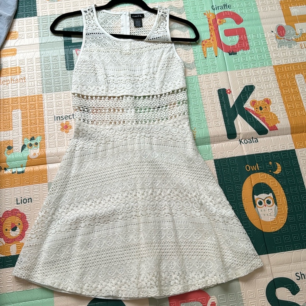 Summer white dress